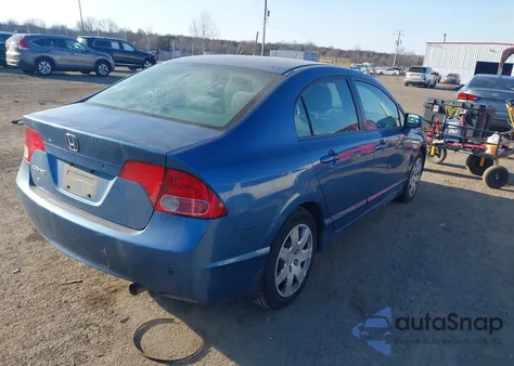2007 Honda Civic Lx from USA, damaged, VIN 1HGFA16527L125026